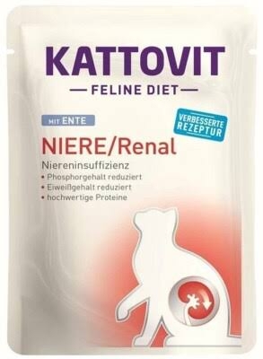 KATTOVIT FELINE DIET NIERE/RENAL ANATRA