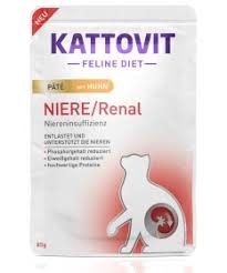 KATTOVIT FELINE DIET NIERE/RENAL POLLO PATE'