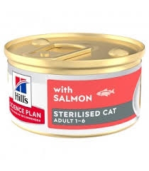 HILL'S SCIENZE PLAN GATTO STERILISED ADULT 1-6 SOFT MOUSSE SALMONE