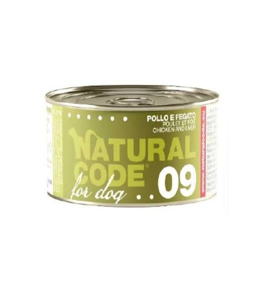 09 NATURAL CODE DOG POLLO E FEGATO