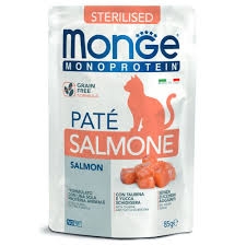 MONGE MONOPROTEIN STERILISED PATE' SALMONE