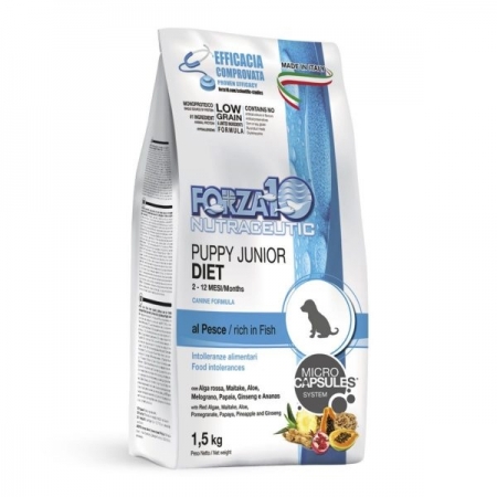 FORZA 10 PUPPY JUNIOR DIET AL PESCE Cani