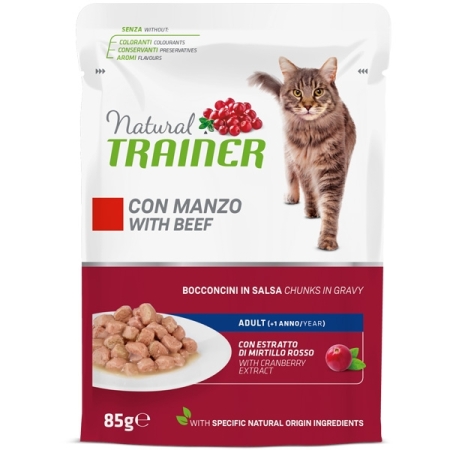 TRAINER NATURAL CAT ADULT MANZO BOCCONCINI Gatti