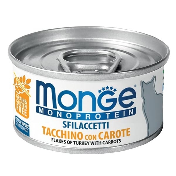 MONGE SFILACCETTI TACCHINO CON CAROTE